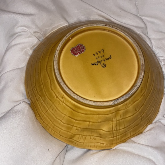 Vintage LEFTON mushroom pitcher & bowl & napkin holder.All beautiful & excellent - Picture 7 of 11